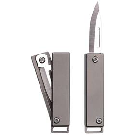 Tkk1 Tikidesign Mini Titanim Pocket Knife Edc Utility With Key Ring Lockable Fol