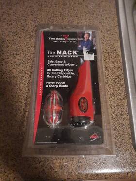Tim Allen Signature Tools 637451100555 The Nack Utility Knife System Tim Allen Signature Tools 637451100555 The Nack Utility Knife System