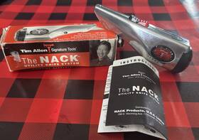 Tim Allen Signature Tools The Nack 637451100784 Rare Series Utility Knife System 30 Razor Blades
