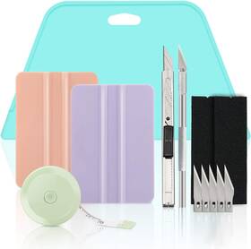 Wx-tl-35 Tiptopcarbon Wallpaper Smoothing Tool Kit For Contact Paper 05 Color