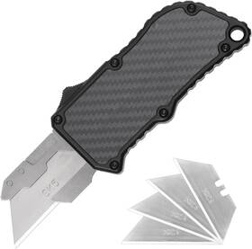 Tops Home 313039528538 Utility Knife Box Cutter Pocket Change Blade Razor Aluminum Alloy
