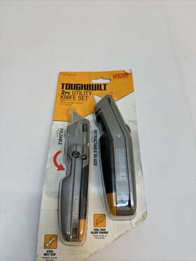 Tb-h4s2-123-b Toughbuilt Utility Knife Set Factory Sealed 7 Blades Included Same Day Ship