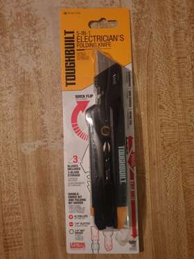 Tbh412im Toughbuilt 5 In 1 Electricians Folding Utility Knife