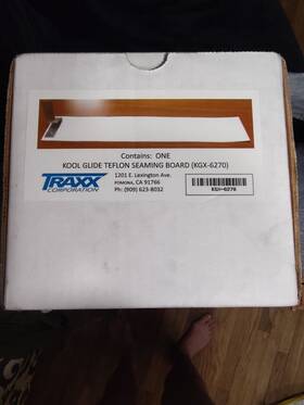 Kgx-6270 Traxx Kool Glide Teflon Seaming Board