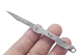 Tungyi 652401595885 Daily Pocket Folding Utility Knife With 10 Replaceable Quick Change Blades U