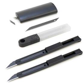 Umaki72t01 Umaki 2-pack 9mm Utility Knife Set With Blade Disposal Container And 10 Snap-off Blad