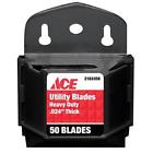 2198810 Unbranded 50 Pk Of Standard Utility Blades Ace Specialty Knives And 082901245209