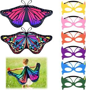 Cp001 Unknown Coopay 9 Pieces Kids Butterfly Costume Fairy Wings Classic Series Cp001 Unknown Coopay 9 Pieces Kids Butterfly Costume Fairy Wings Classic Series