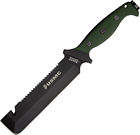 Usm2001gn Usmc Marine Jarhead Fixed Blade Black Coated Knife 805319617501