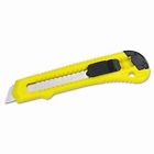 Bos10143p Utility Plastic Pocket Snap- Stanley Retractable Yellow Knife Bos10143p Utility Plastic Pocket Snap- Stanley Retractable Yellow Knife