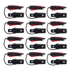 Ez2000r12 Veltec Ez-2000 Safety Box Cutter Utility Knife Tape Splitter At Back 3 Blade Depth
