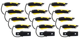 Ez2000y12 Veltec Ez-2000 Safety Box Cutter Utility Knife Tape Splitter At Back 3 Blade Depth