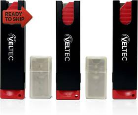 Veltec Llc 313047592583 Auto Retractable Safety Utility Box Cutters 3 Pack With 10 Extr Veltec Llc 313047592583 Auto Retractable Safety Utility Box Cutters 3 Pack With 10 Extr