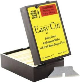 Veltec Llc 445021967964 81 Easy Cut/ez Replacement Blades For 1000 1500 2000 And 4000 Safety Box Cutte