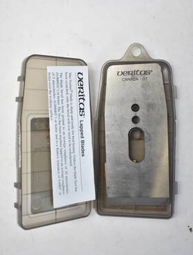 05p25.52 Veritas Lapped Blade O1 2 Inch 25 Low Angle Smooth Plane Bevel Tool Genuine Oem 05p25.52 Veritas Lapped Blade O1 2 Inch 25 Low Angle Smooth Plane Bevel Tool Genuine Oem