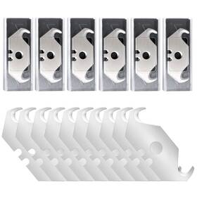 Vickay 759532943629 60 Pack Utility Knife Hook Blades Sk5 Steel Heavy Duty Box Cutter Replacemen