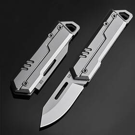 034xz Vifunco Keychain Knife D2 Folding Pocket For Men Cnc Key Knife/box Cutter Kni 034xz Vifunco Keychain Knife D2 Folding Pocket For Men Cnc Key Knife/box Cutter Kni