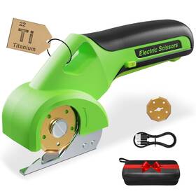 Es01-green Virsin Vir-sin 4v 2000mah Cordless Cardboard Cutter Box 2 Blades - Leaf Green Es01-green Virsin Vir-sin 4v 2000mah Cordless Cardboard Cutter Box 2 Blades - Leaf Green