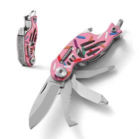 Vr-mndf01 Vr Virenknife Folding Pocket Utility Knife Keychain 9 In 1 Multitool&# Vr-mndf01 Vr Virenknife Folding Pocket Utility Knife Keychain 9 In 1 Multitool&#