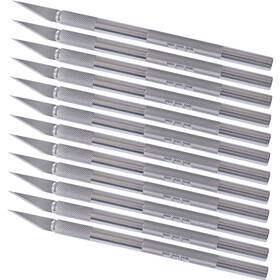 W.a. Portman 085857000106 Wa Hobby Knife Set - 12pc High-grade Craft With Extra Premi
