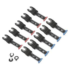 Wa4170375ur Waltvotur Extra Long Oscillating Saw Blades 10pcs Bi Metal Japanese Teeth For Wood Plastic