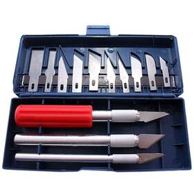 Waymil 634707776236 16pc Hobby Razor Knife Set With Blades Case Exacto Fits Stencil