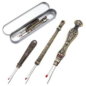 Dy-tl-we0002-82-us31 Webeedy 3 Pcs Vintage Seam Rippers For Sewing Stainless Steel Ripper