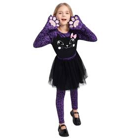 B0fg77w5p9 Weixinbuy Cat Costume For Girls Leopard Glow 7-8 Years Purple B0fg77w5p9 Weixinbuy Cat Costume For Girls Leopard Glow 7-8 Years Purple