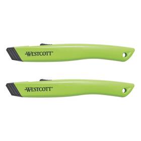 Westcott 073577009455 Box Cutter Safety Ceramic Utility Knife 2-pack