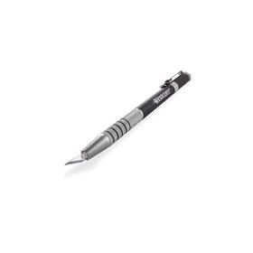 Westcott 073577169630 16963 Pen-style Retractable Carbotitanium Bonded Hobby Knife Silver