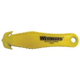 Westward 39ce84 Safety Cutter Disp 5-3/8 Inch Yellow Pk10