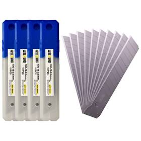 Wekb20221124 Wexwe 18mm Utility Knife Replacement Blades 60 Degree Snap Off Sk4 Steel For