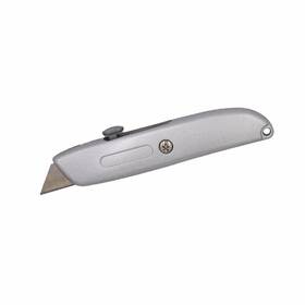 31d-115 Wideskall A0 Heavy Duty Box Cutter Retractable Blade Metal Utility Knife Pac