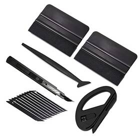 Winjun W04se Vehicle Vinyl Wrap Window Tint Film Tool Kit Include 4 Inch Felt 5 Tools