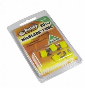 Fuse-20 Wirthco 24120 Min Blade Amp - 5 Each Fuse-20 Wirthco 24120 Min Blade Amp - 5 Each