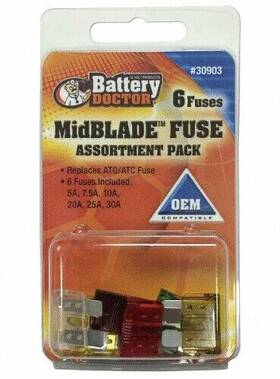 Pf221302 Wirthco Engineering Inc 30913 Fuse Asst Mini Blade 6 Pk - 1 Each