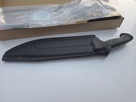 Work Tuff Gear K329 New Maddog Knife. Dark Washed Kydex Sheath Steel