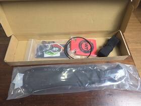 Sk85 Work Tuff Gear New Warhammer Knife Darkwashed Black G10 Red Kydex Sheath Sk85 Work Tuff Gear New Warhammer Knife Darkwashed Black G10 Red Kydex Sheath