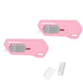 013065 Workpro 2pcs Small Ceramic Box Cutterautomatic Rebound Quick Change Razor Knife 013065 Workpro 2pcs Small Ceramic Box Cutterautomatic Rebound Quick Change Razor Knife