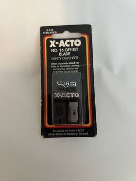 X-416 X-acto New Vintage #16 Replacement Blades With Safety Dispenser 15