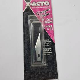 X251 X-acto New #11 Craft Blades Designer Series Knife Replacement 5 Count X251 X-acto New #11 Craft Blades Designer Series Knife Replacement 5 Count