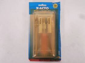 X-acto X5281 X-acto Hobby 3 Knife Set With 10 Piece Razor Blade Model Car Train And Crafts