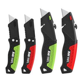 Xw Sx9507-9307 Utility Knife Set Retractable Box Cutter And Folding With B
