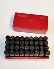 Yaj198526 In Number Letter Metal Punch Set Alphabet Steel Stamp Craft