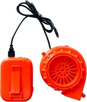 S06-tool-gufeng25-orange07 Yaxaming Mini Blower Fan Orange Inflatable Costume For Dinosaur