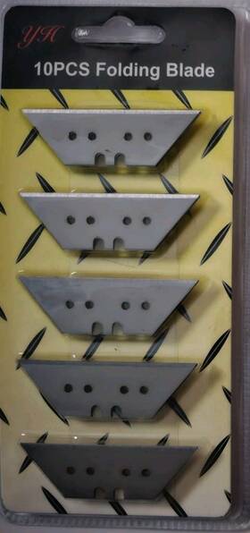 Yh 801654115320 10 Pcs Folding Blades Perfect For Sheetrock Cutting Utility Knife