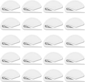 250305 Ymclub 20 Pieces Letter Opener Envelope Slitter Razor Blade White