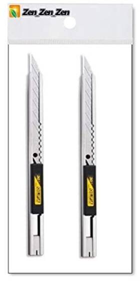 141b Yonlich 570000120061 Olfa 9mm Stainless Steel Auto-lock Utility Knife - 2 Pack With Our Shop