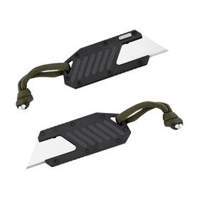 Za-knife-001 Zayyd Ultem Utility Knife Pocket Box Cutter Retractable Razor Blade Knives Edc Outd