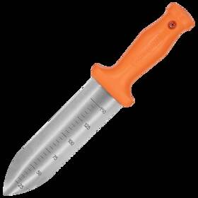 K246 Zenport Deluxe Stainless Steel Zenbori Soil Knife With Sheath